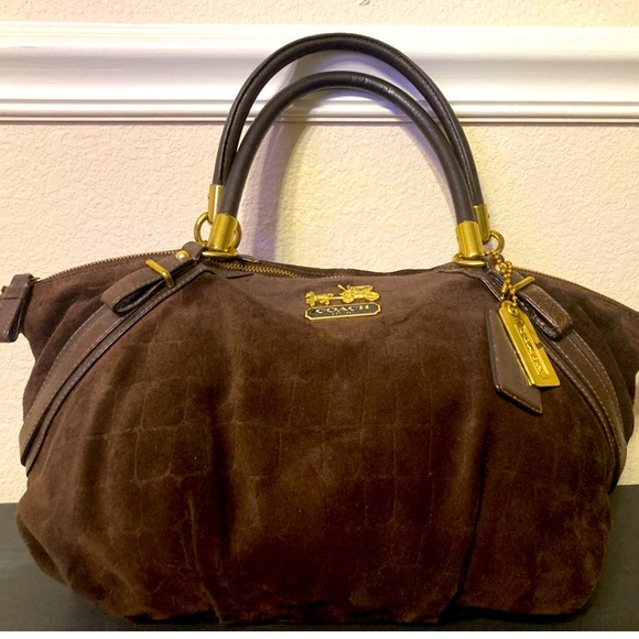 Coach Handbags - Coach Sophia Madison Suede & Leather Satchel 15949- LTD Edition ( RARE)